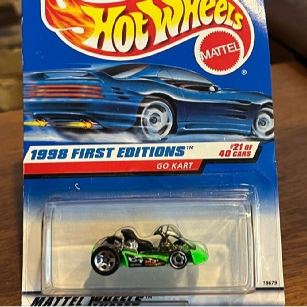 Vintage Hot Wheels 1998 First Editions #21 Go Kart